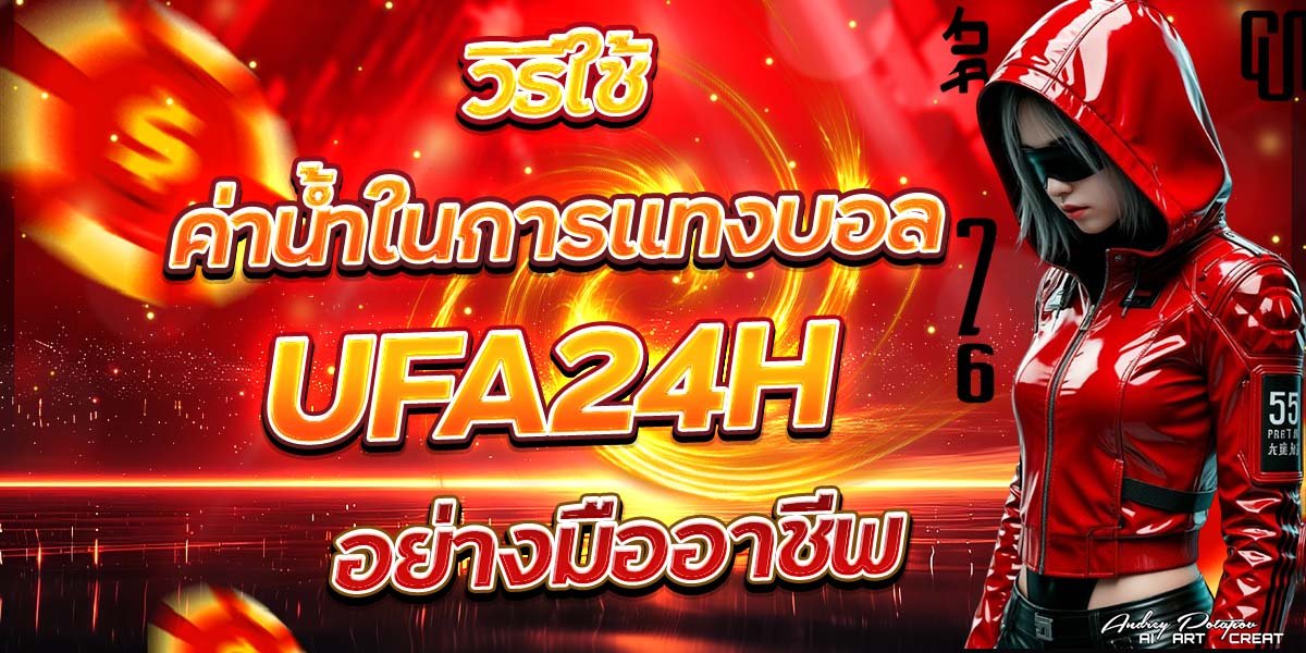 วิธีใช้ค่าน้ำในการแทงบอล UFA24H อย่างมืออาชีพ