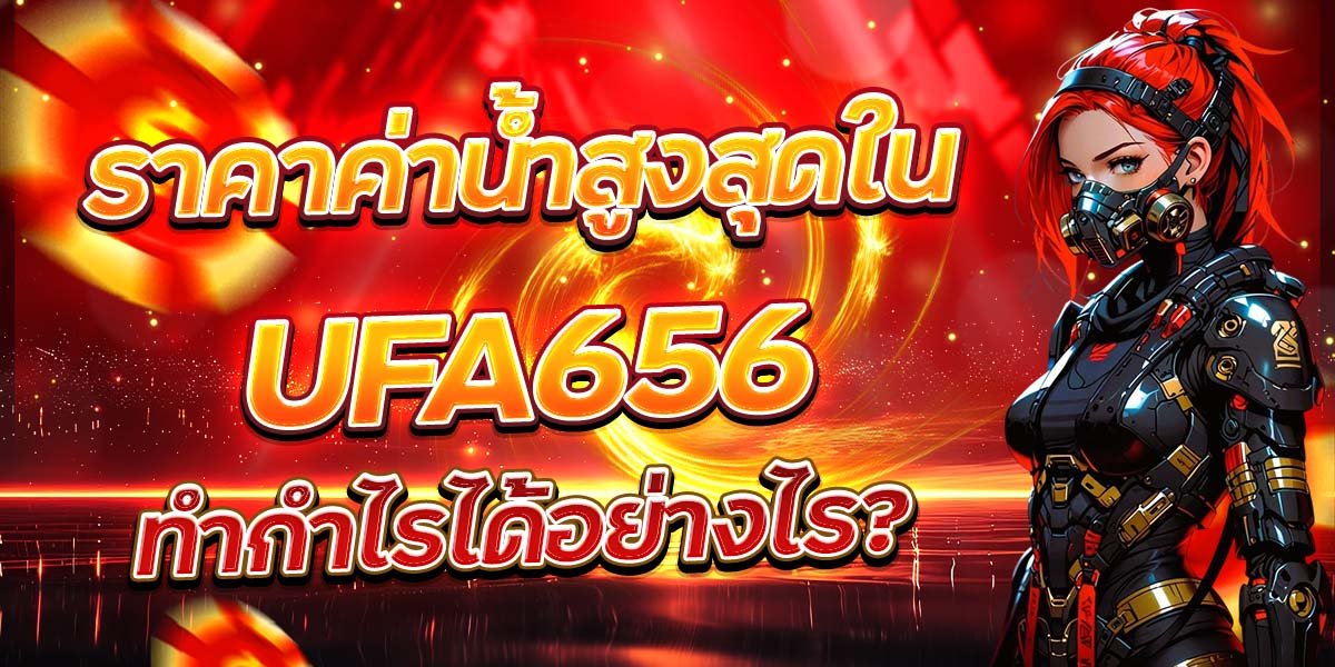 ราคาค่าน้ำสูงสุดใน UFA656 ทำกำไรได้อย่างไร?