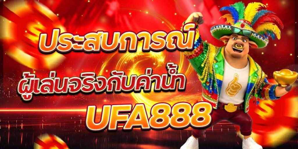 ประสบการณ์ผู้เล่นจริงกับค่าน้ำ UFA888